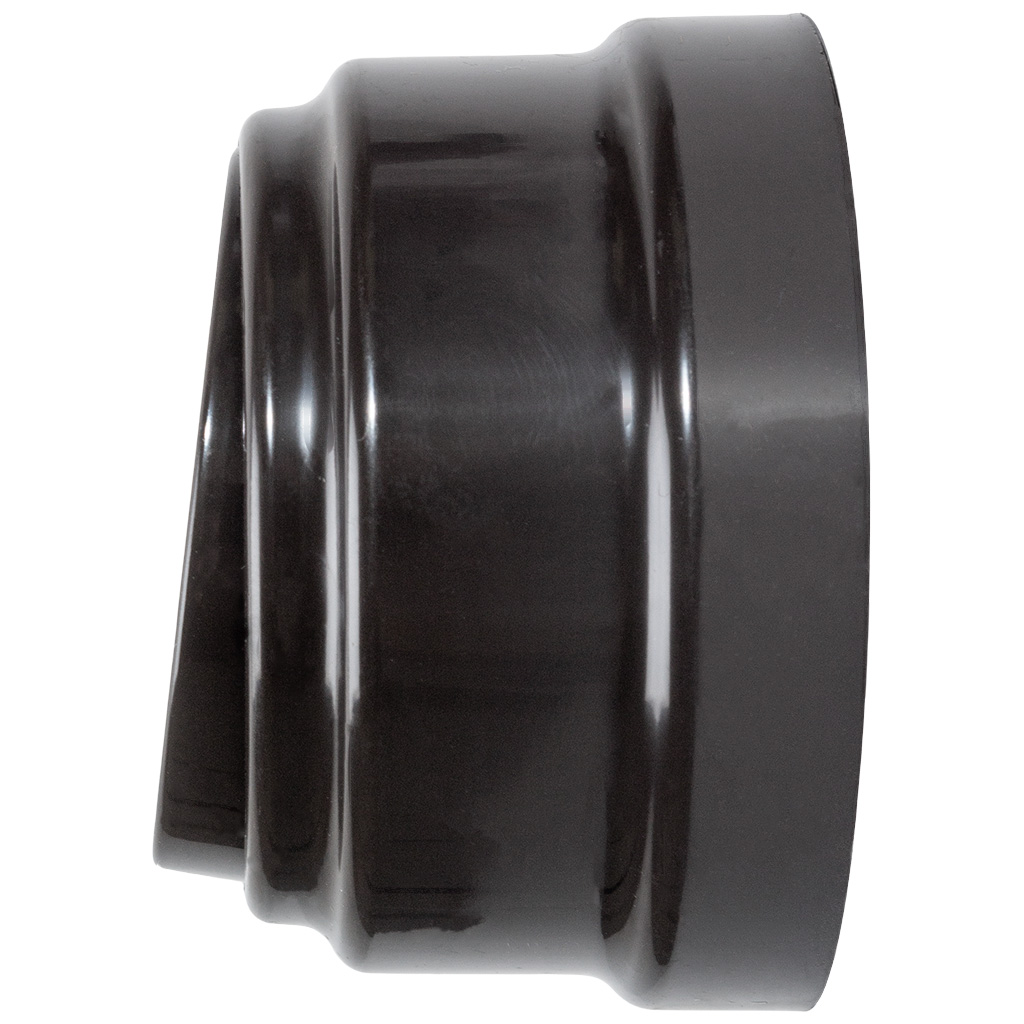 Выключатель открытой проводки Bylectrica Ретро, 1-клавишный, темный шоколад