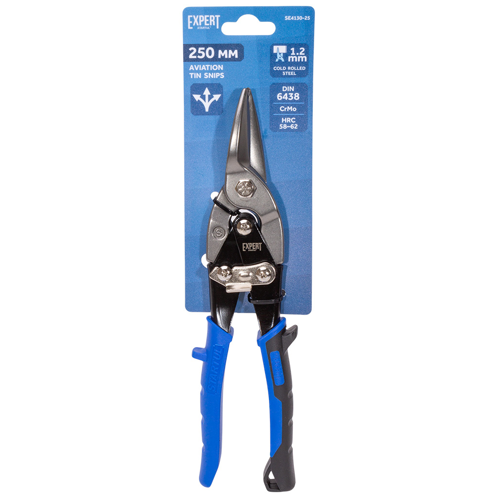 Ножницы по металлу Startul Expert, прямой рез, 250мм