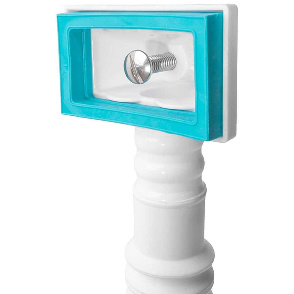 Сифон для мойки Aquant, выходом под стиральную машину, с переливом D40-40/50мм, L700мм