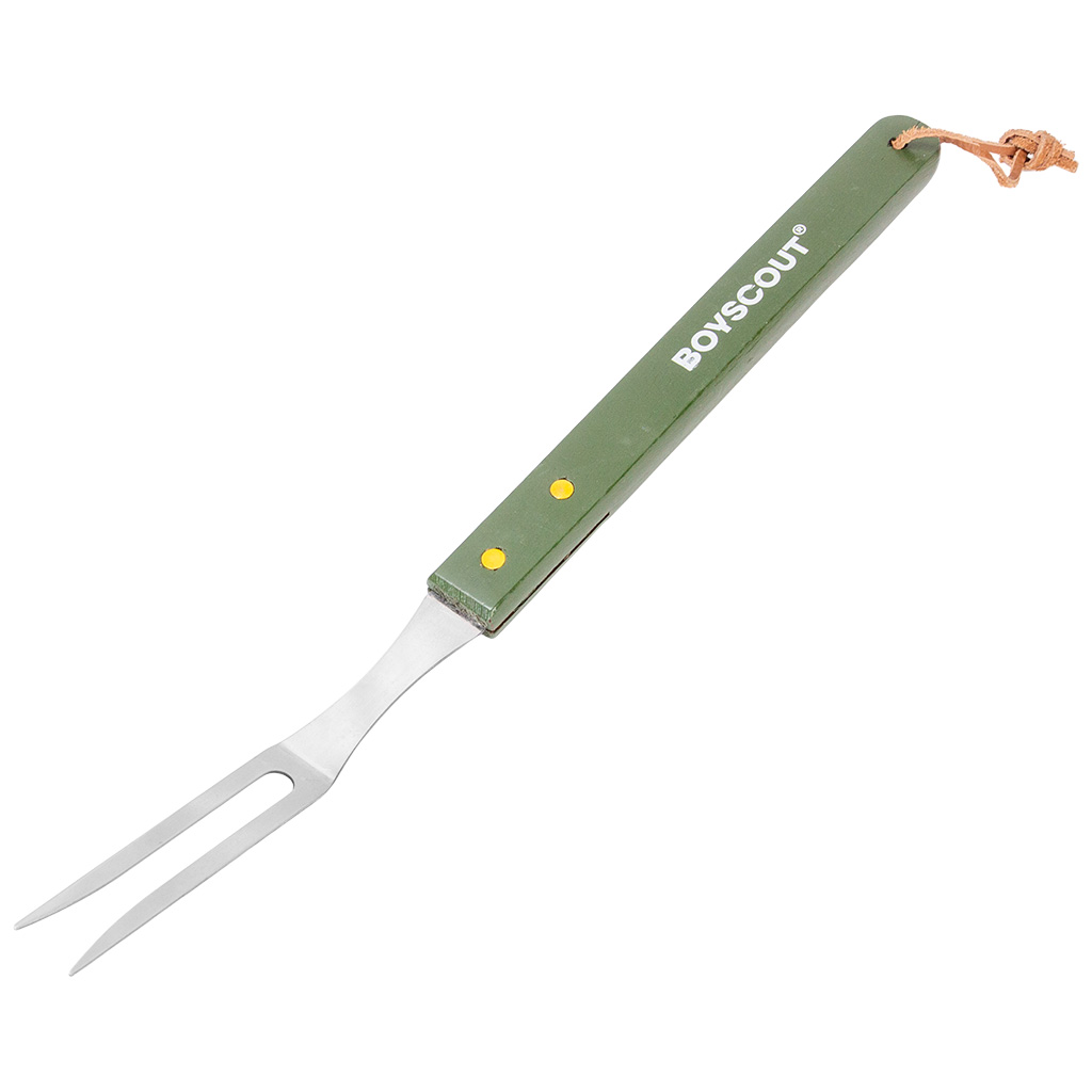 Набор Boyscout, сумка-фартук, вилка, лопатка, щипцы, солонка, перечница