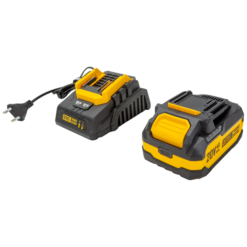 Пила циркулярная Denzel CCSH-20-165, аккумуляторная, 20Вт