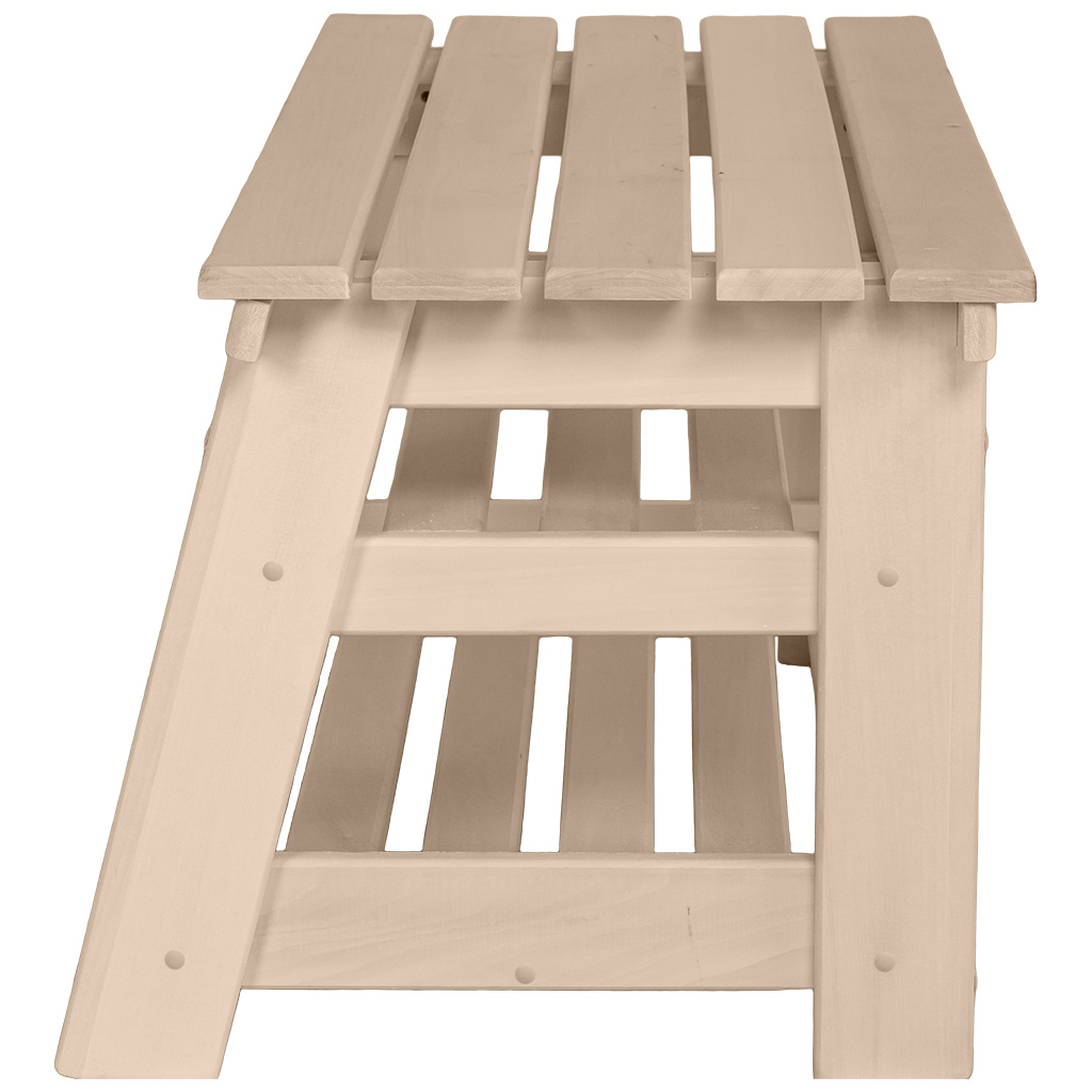 Подставка под обувь, 450мм х 900мм х 550мм, липа.