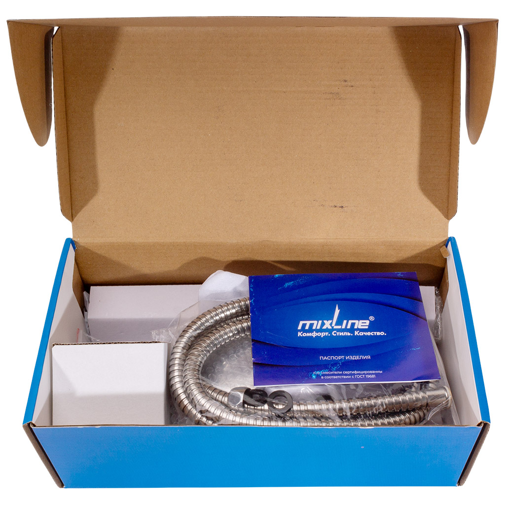 Смеситель для ванны Mixline ML14-02, хром