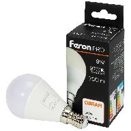 Лампа светодиодная Feron, шар, 9Вт, Е14 2700К цены в Воронеже