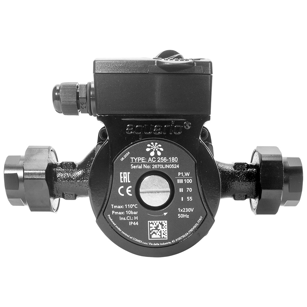 Насос циркуляционный Aquario АС 256, 180мм, с гайками