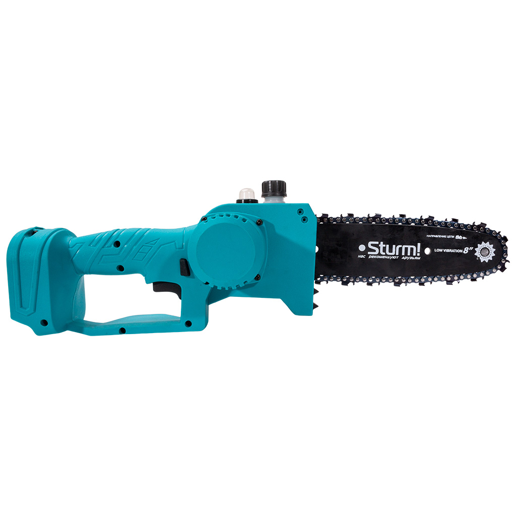 Пила аккумуляторная цепная Sturm! CSC1808/BL 1BatterySystem, шина 20см, 18Вт