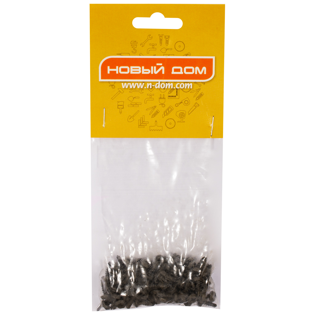 Саморез для металлического профиля 3.5 х 11, оксидированный, сверло, пакет 100 шт/упак