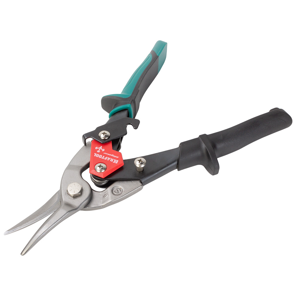 Ножницы по металлу Kraftool Alligator, прямой рез 250мм