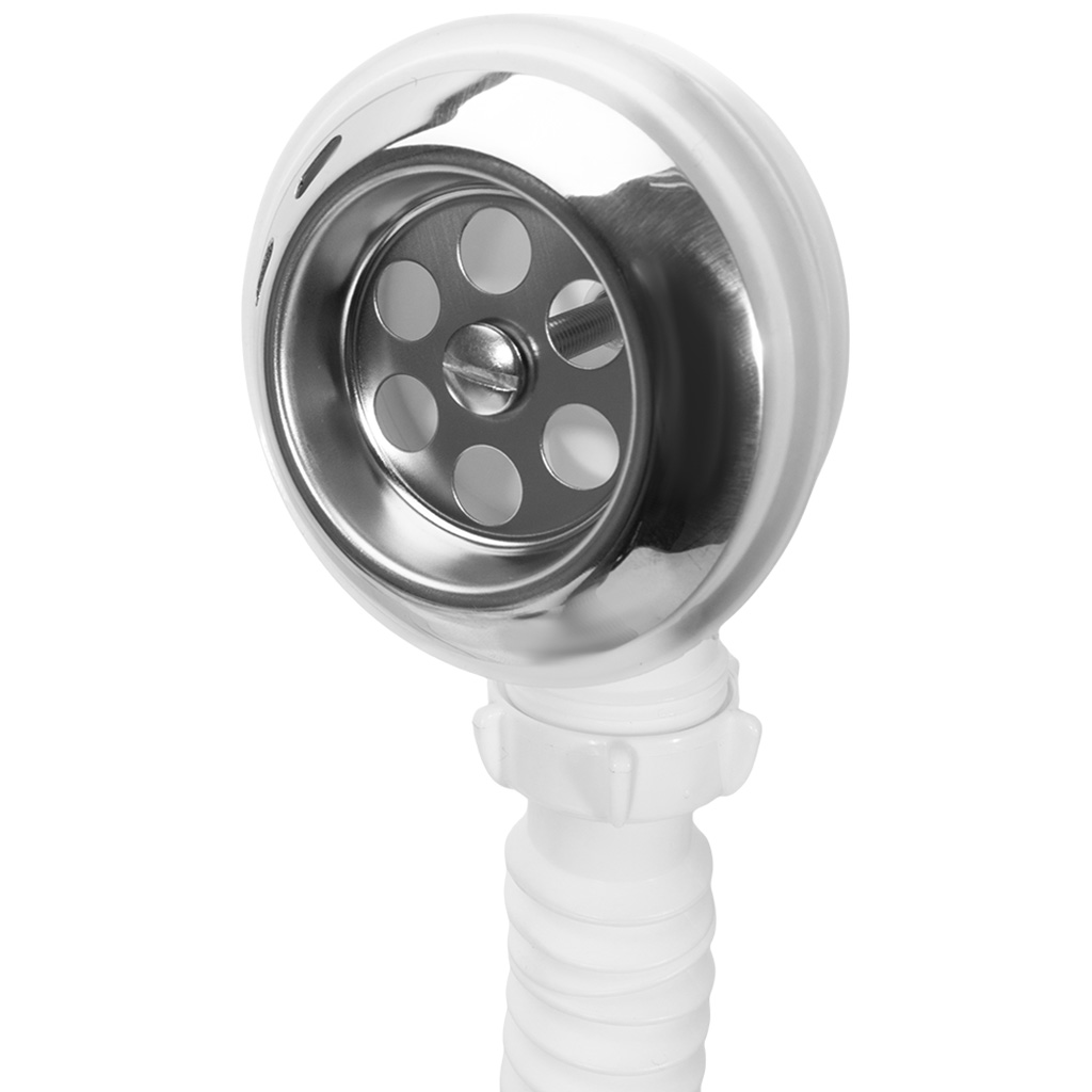 Сифон для ванны Aquant , регулируемый, с переливом, D40-40/50, L700мм