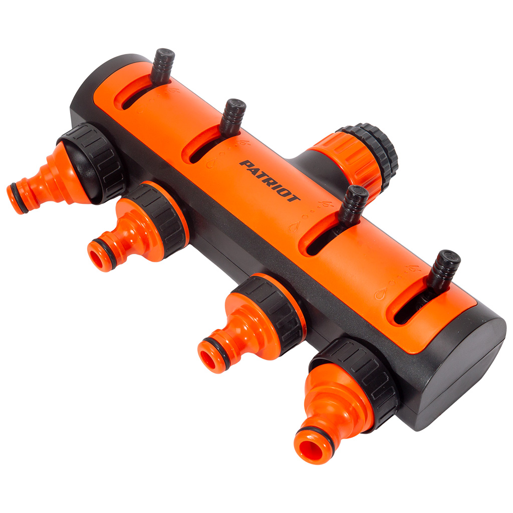 Распределитель Patriot WTA 4, 1/2'' х 3/4'', 4х-канальный