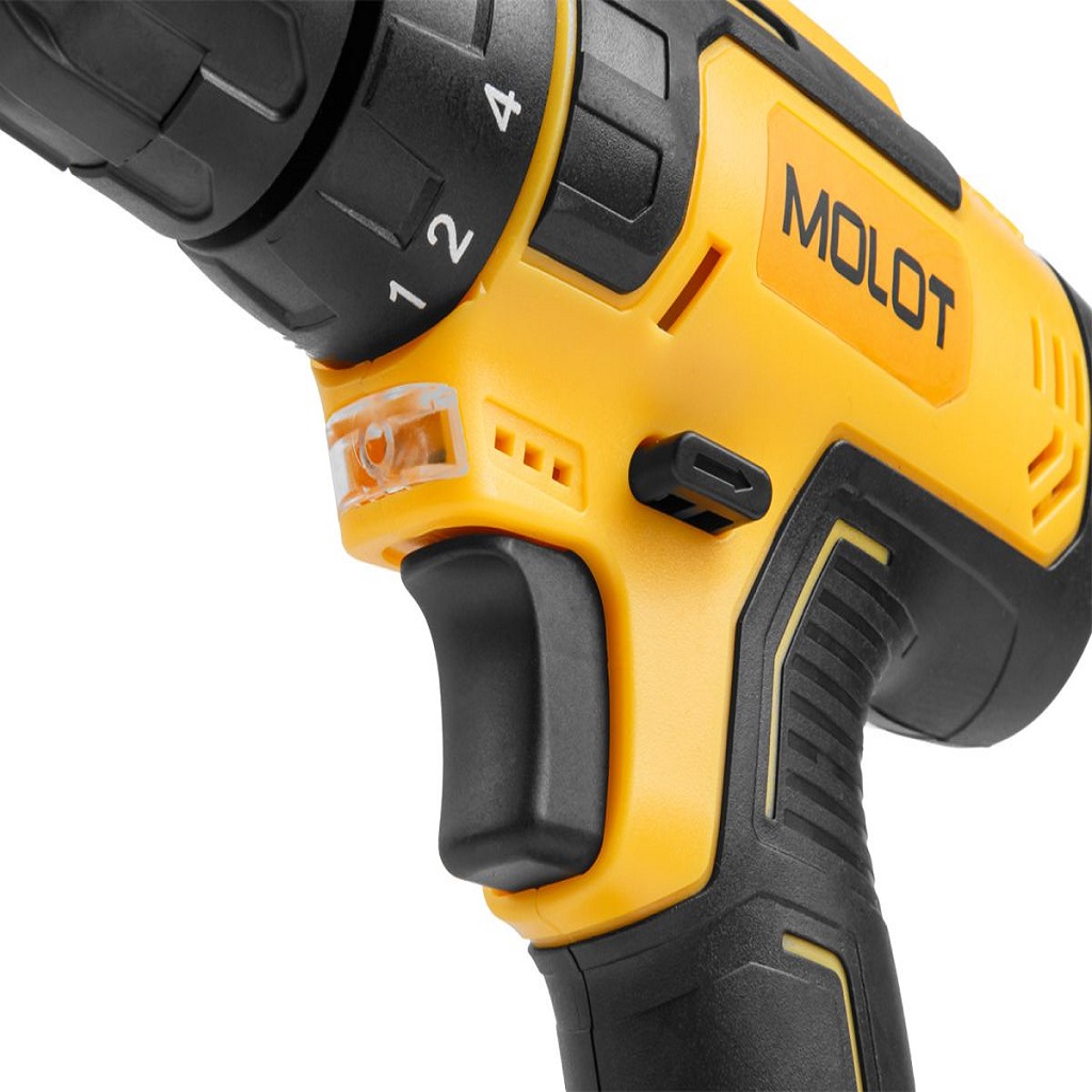 Дрель-шуруповерт аккумуляторная Мolot MBD 1215-1, 12В