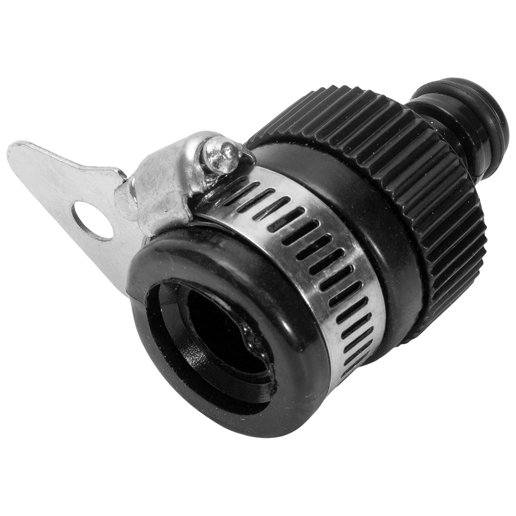 Адаптер с внешней резьбой 1/2 х 3/4 с хомутом (соединитель-резьба) Волат