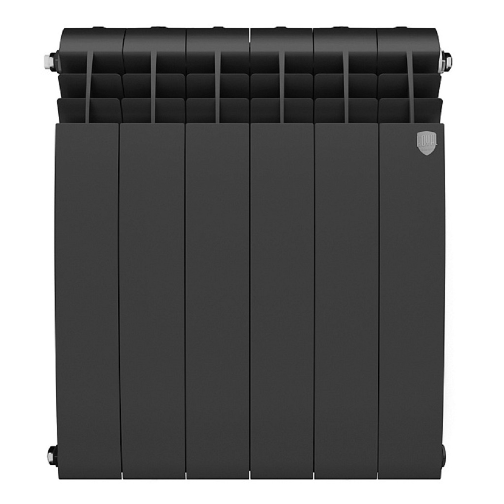 Радиатор Royal Thermo, BiLiner /Noir Sable, 6 секций, 500, биметалл