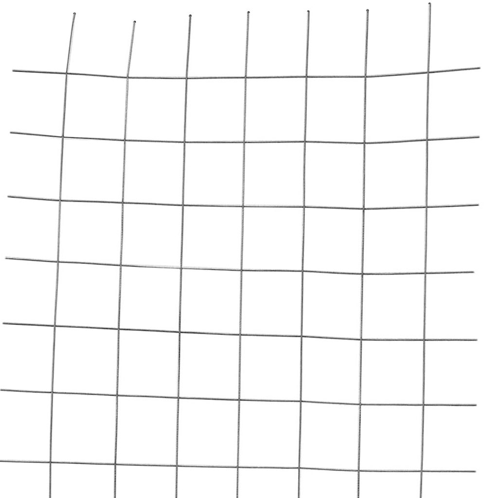 Сетка в картах яч.100х110х2.6мм, 1х2м, неоцинкованная