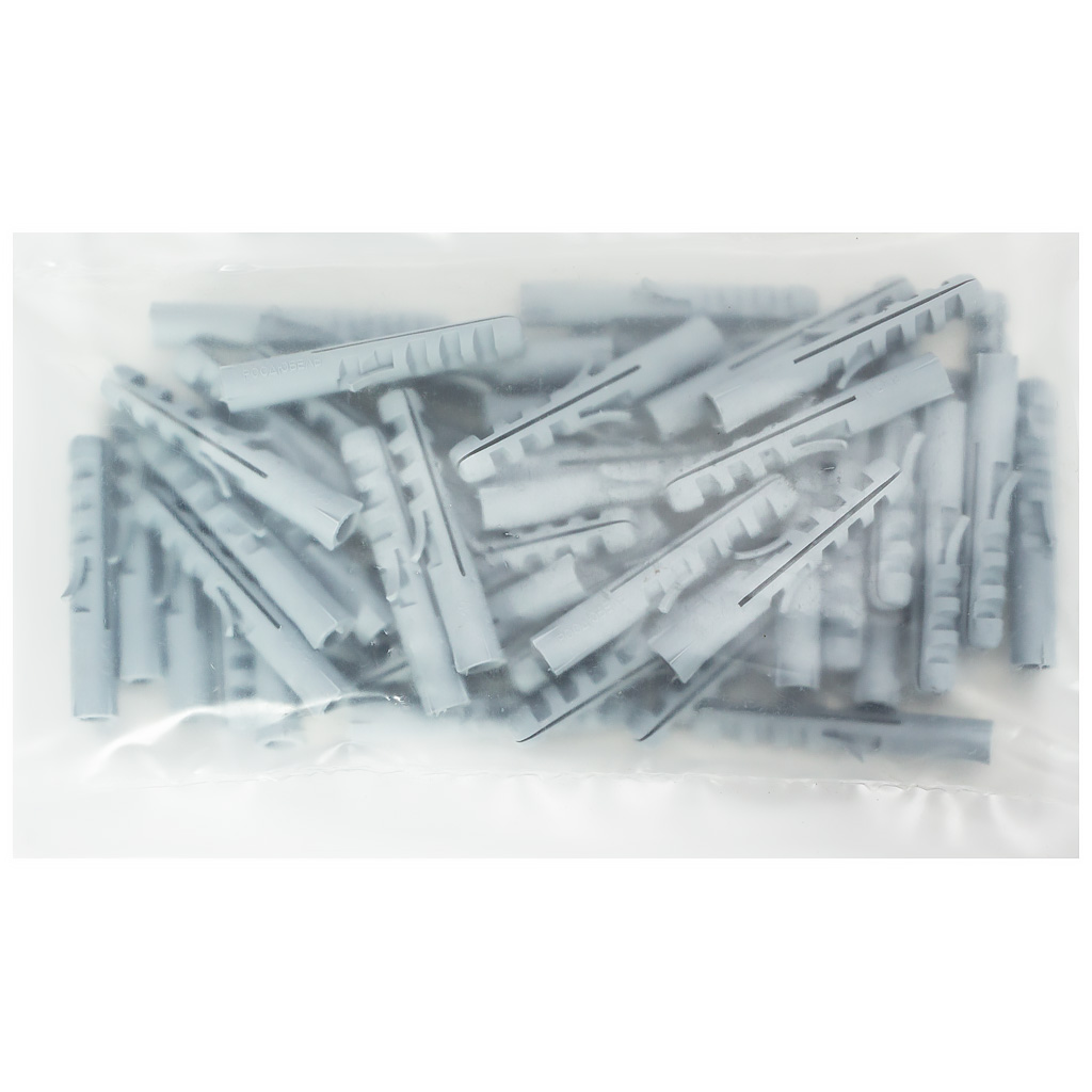 Дюбель распорный  8 х 50, тип S, полимерный, 50 шт/упак