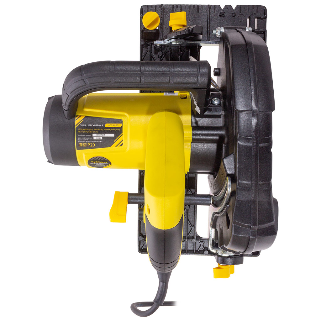 Пила циркулярная Hanskonner HCS51185, 1800Вт