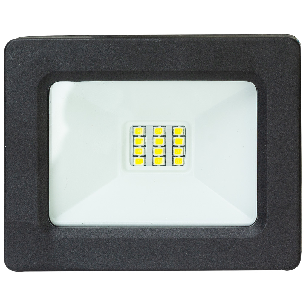 Прожектор светодиодный Leek, 10Вт, 6500К, IP65, черный