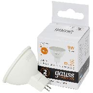 Лампа светодиодная Gauss Elementary, софит, 9Вт GU5.3 3000K цены в Воронеже