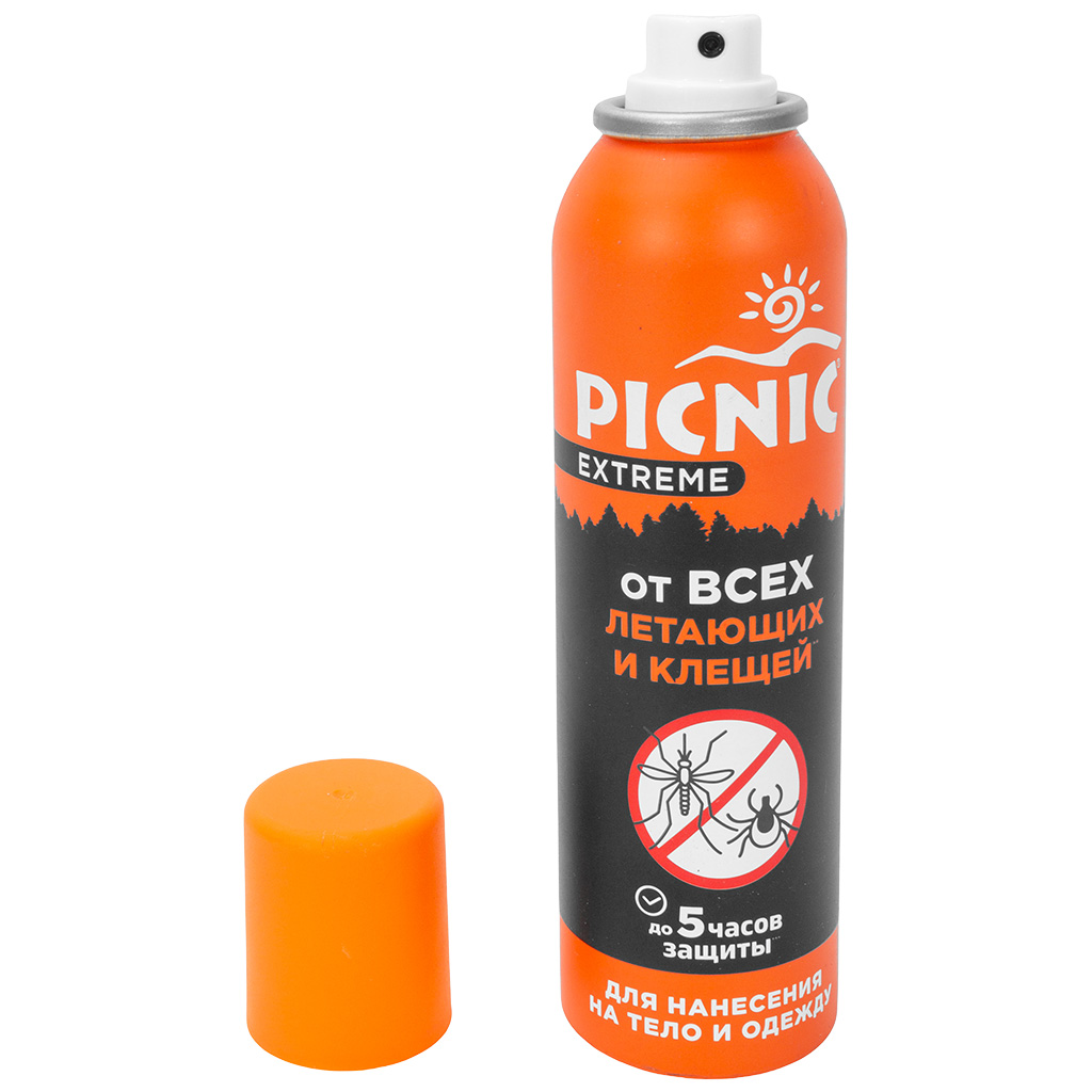Спрей Пикник Extreme, от клещей и комаров, 150мл