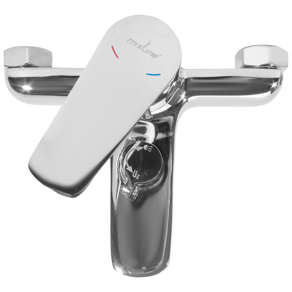 Смеситель для ванны Mixline ML14-01, хром