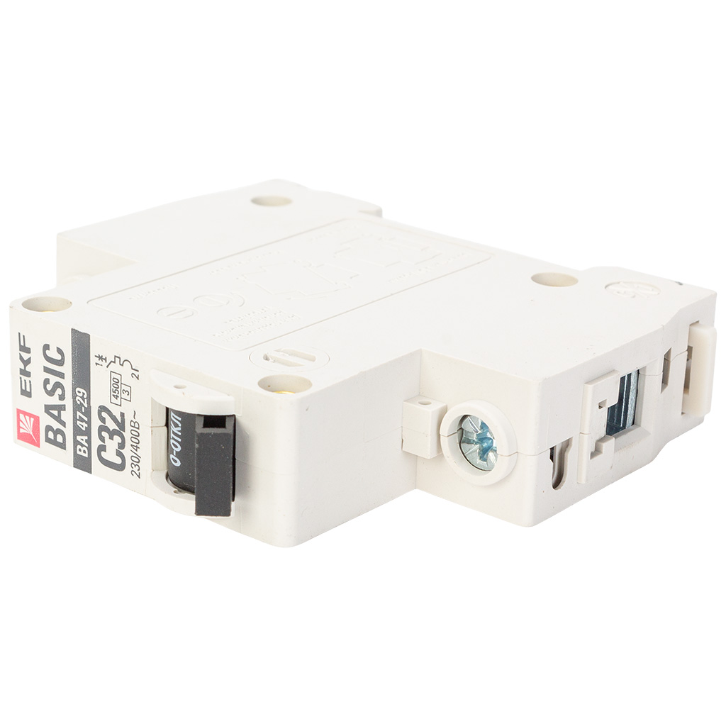 Выключатель автоматический ВА47-29 EKF, 1 полюсный, 32А С 4.5кА
