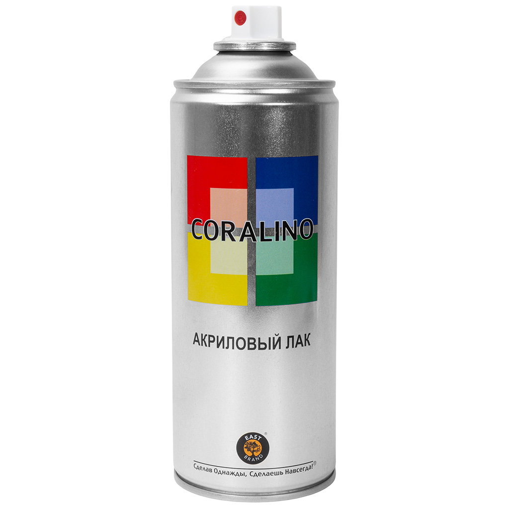 Лак аэрозольный Coralino, глянцевый, 520мл