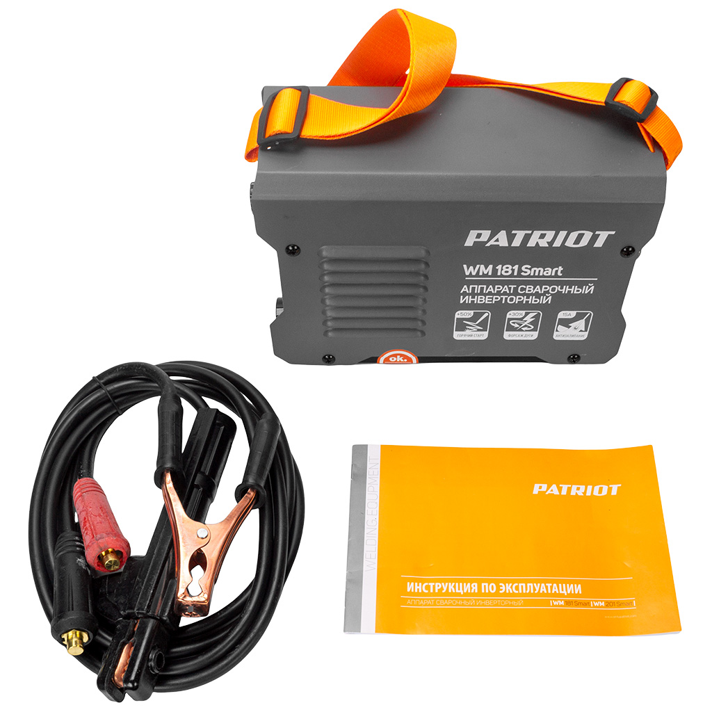 Сварочный полуавтомат Patriot WM 181Smart, инверторный