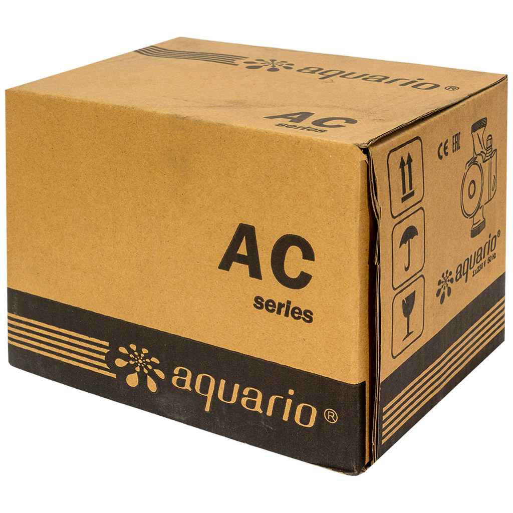 Насос циркуляционный Aquario АС 324, 180мм, с гайками