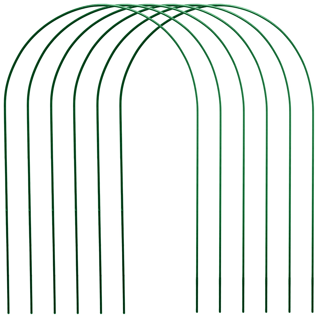 Парниковая дуга Садовита, металлическая в ПВХ оплетке, 1600х1000х4000м, комплект 6шт