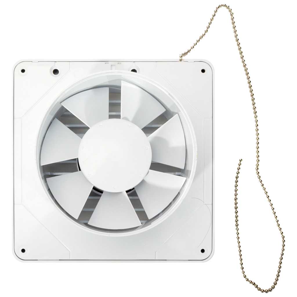 Вентилятор c сеткой ERA, d-125мм, 175х175мм, 16Вт