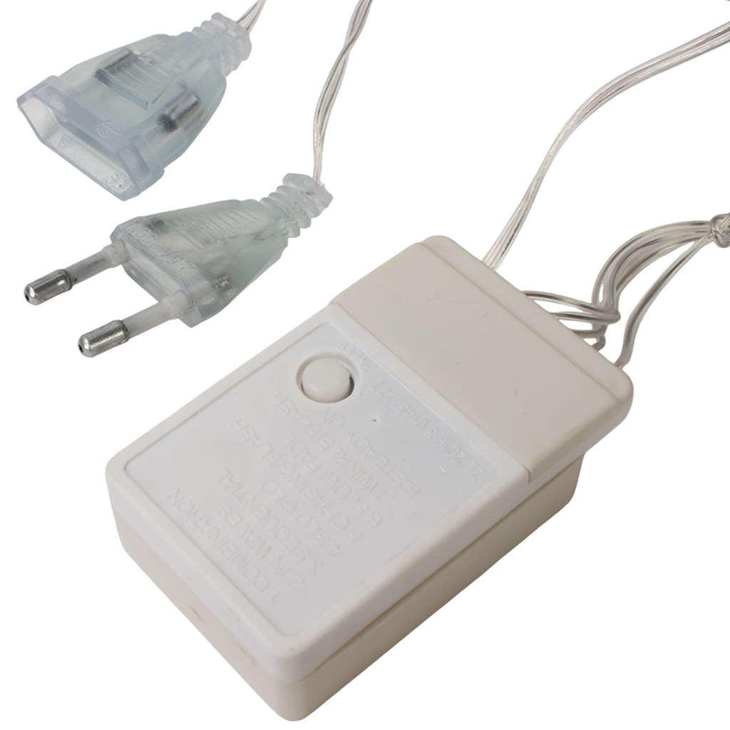 Электрогирлянда Занавес, 3 х 3м, холодный свет