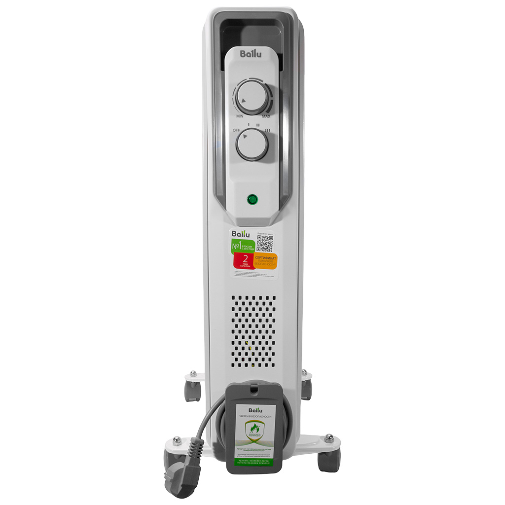 Масляный обогреватель Ballu Cube BOH/CB-11W 2200, 11 секций
