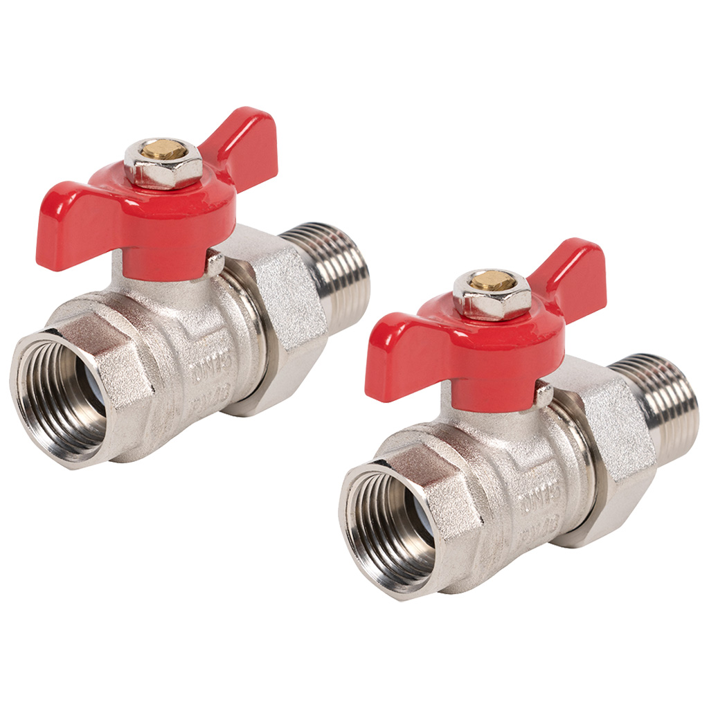 Набор для подключения радиатора Royal Thermo, прямой, 1/2"