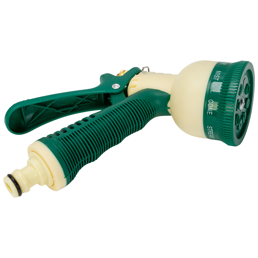 Пистолет-распылитель 8 режимов с мягкой ручкой, Волат