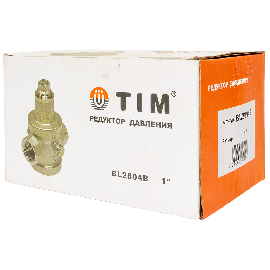 Редуктор давления Tim, без манометра, 1