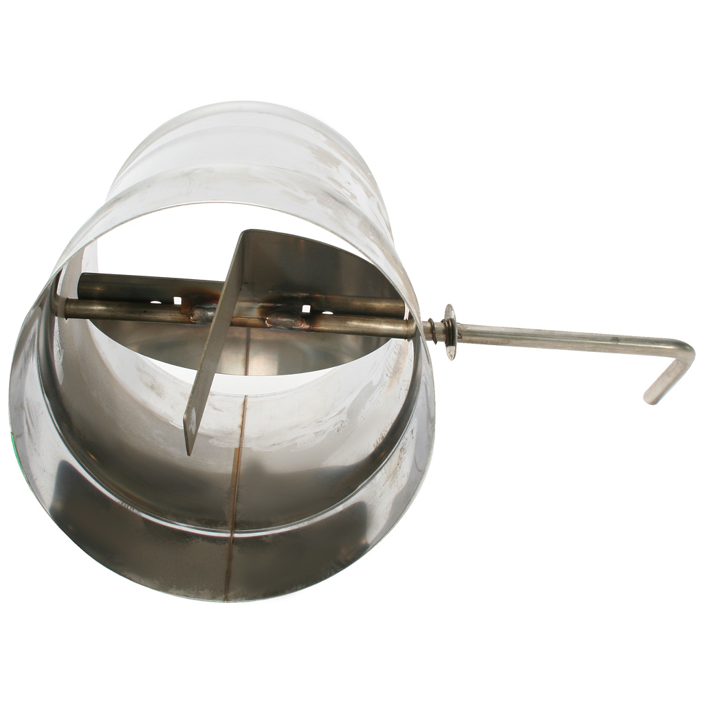 Шибер d140мм, толщина 0.5мм