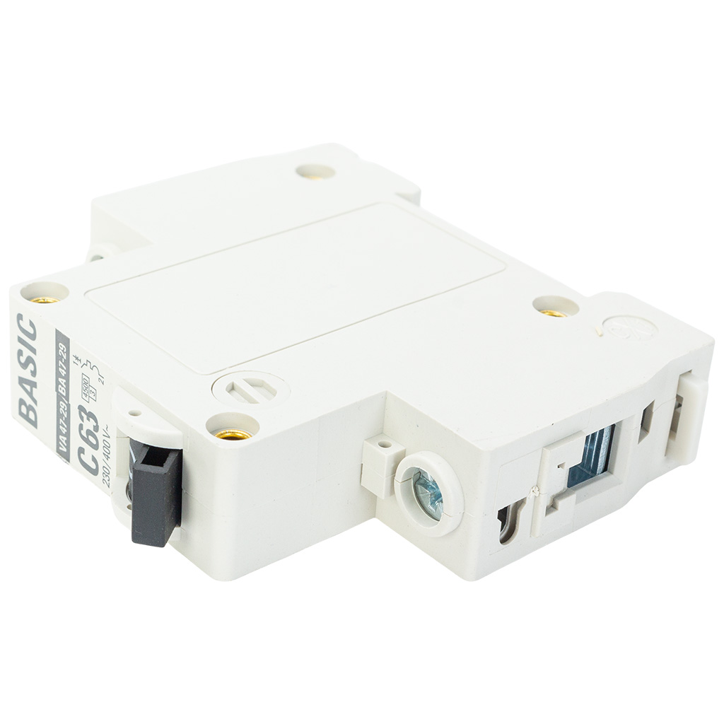 Выключатель автоматический ВА47-29 EKF, 1 полюсный, 63А С 4.5кА