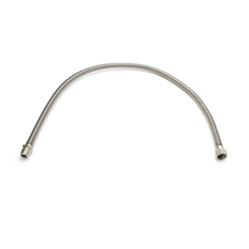 Подводка для газа ELKA, сильфонная, 1/2'' г-ш, 80см