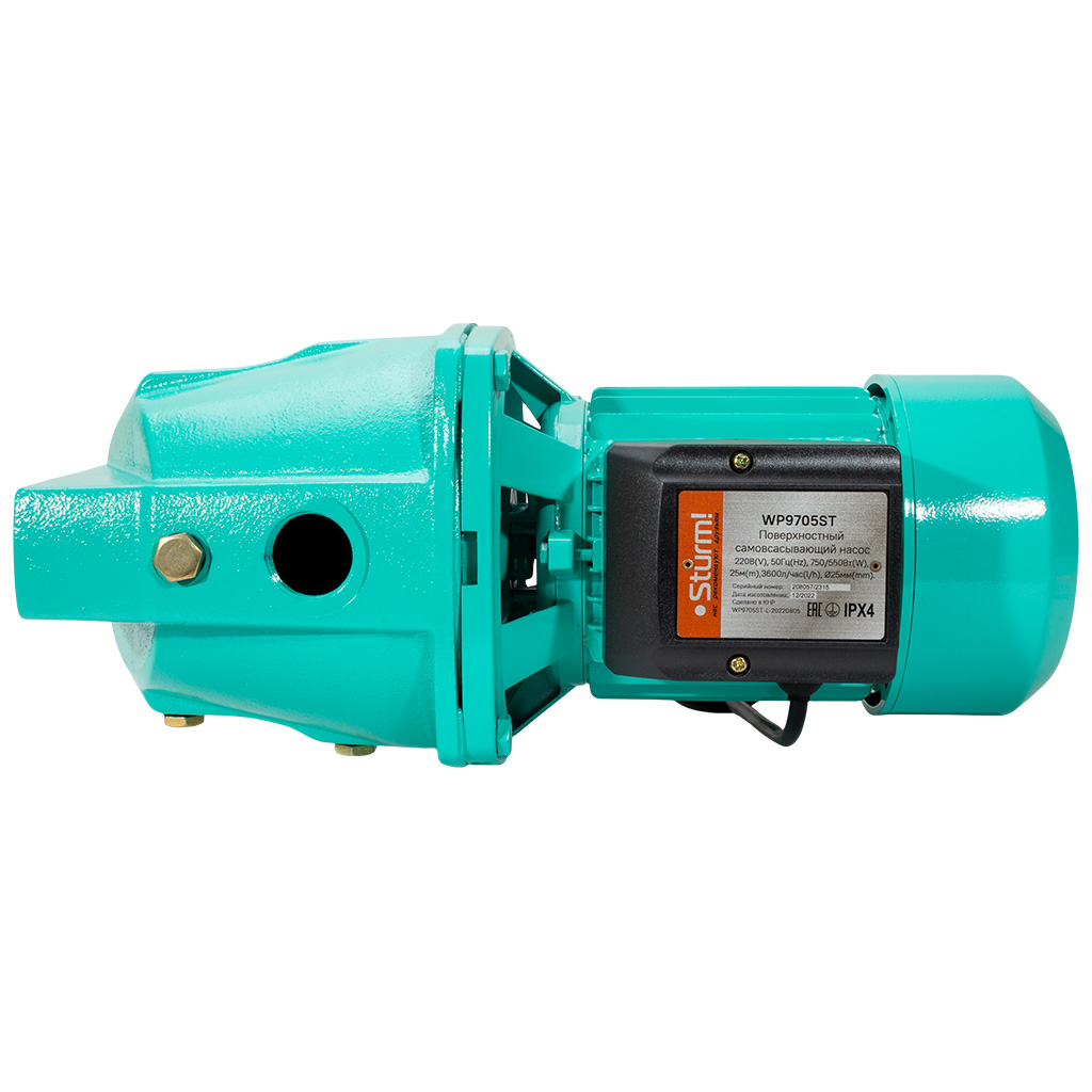Поверхностный насос Sturm! WP9705ST, самовсасывающий