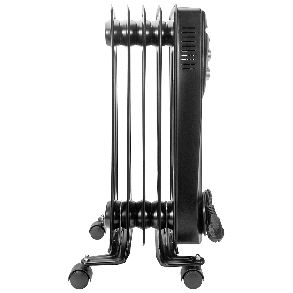 Масляный обогреватель Ballu Classic black BOH/CL-05BRN 1000 (5 секций)