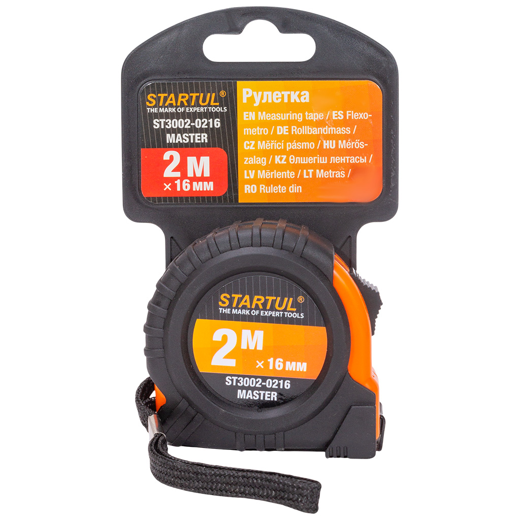 Рулетка  2м х16мм, "Стандарт" Startul Master