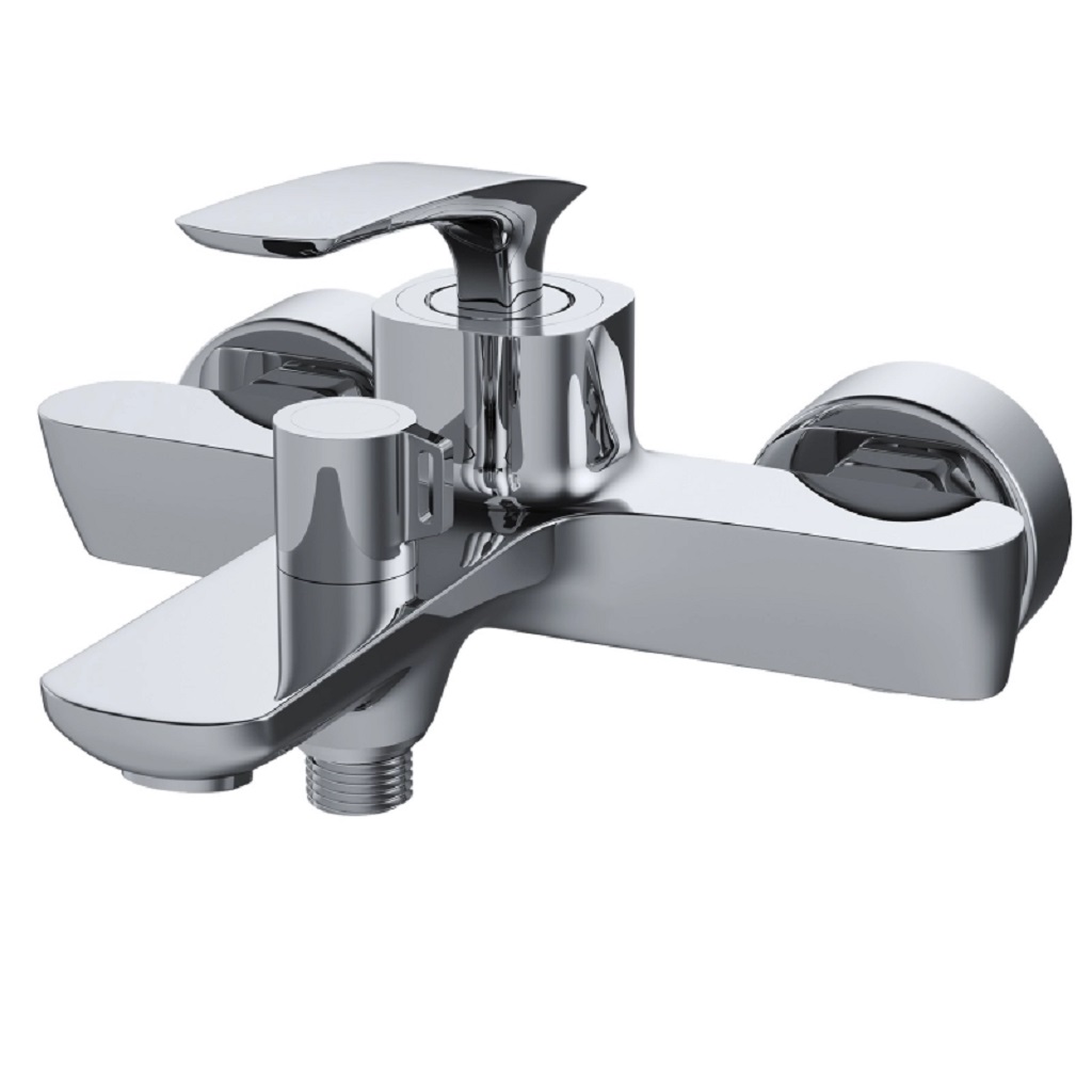 Смеситель Mixline Elegant ML21-01, для ванны, хром