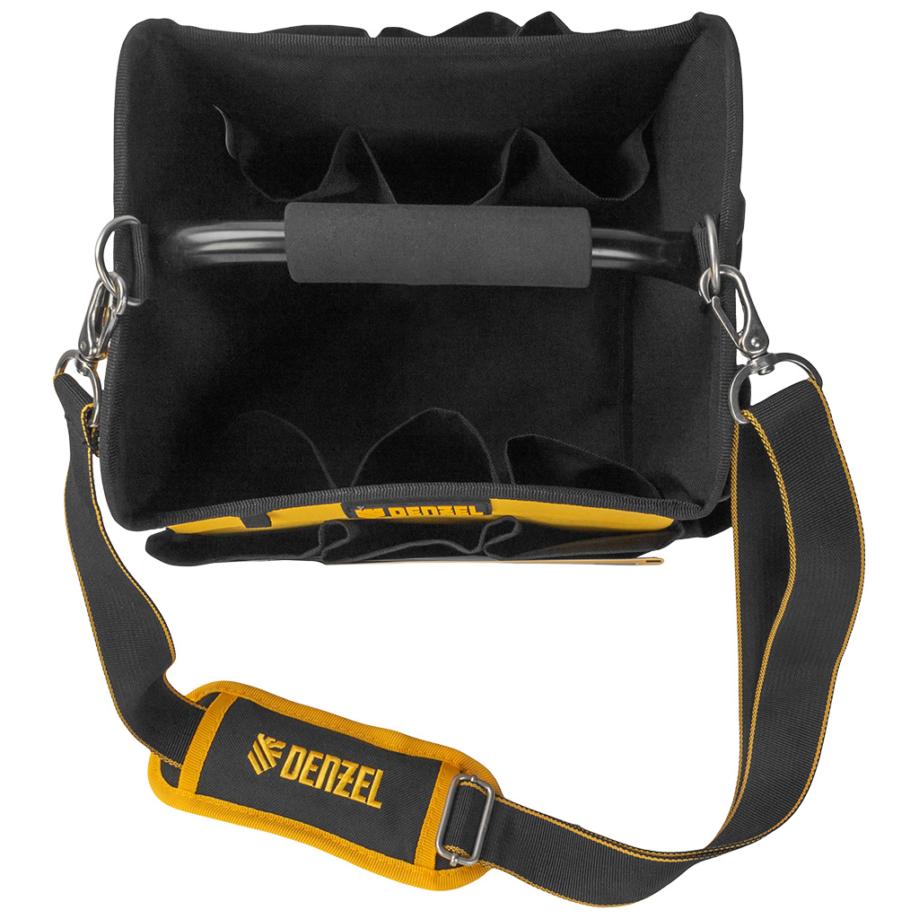 Сумка-переноска для инструмента Denzel, 22 кармана, наплечный ремень