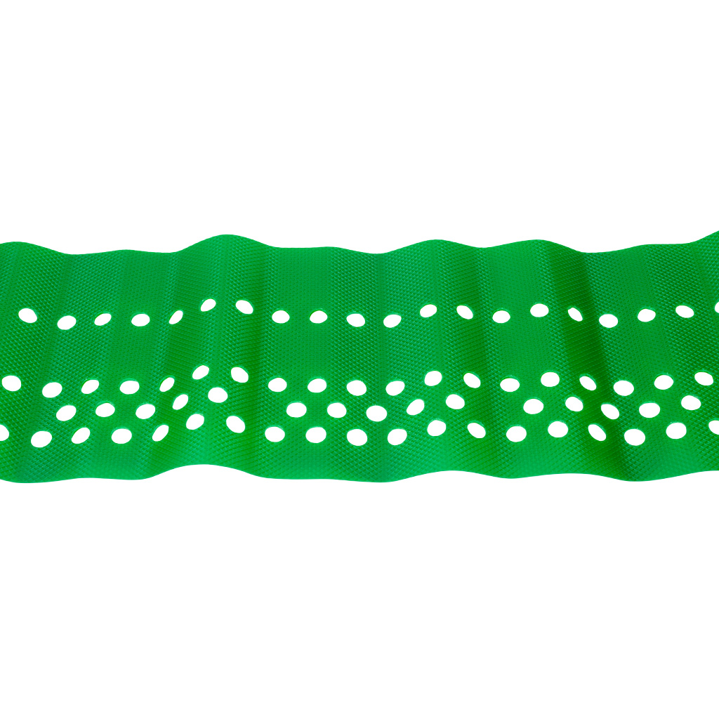 Лента бордюрная Протэк Домино, зеленый, 150мм х 9000мм