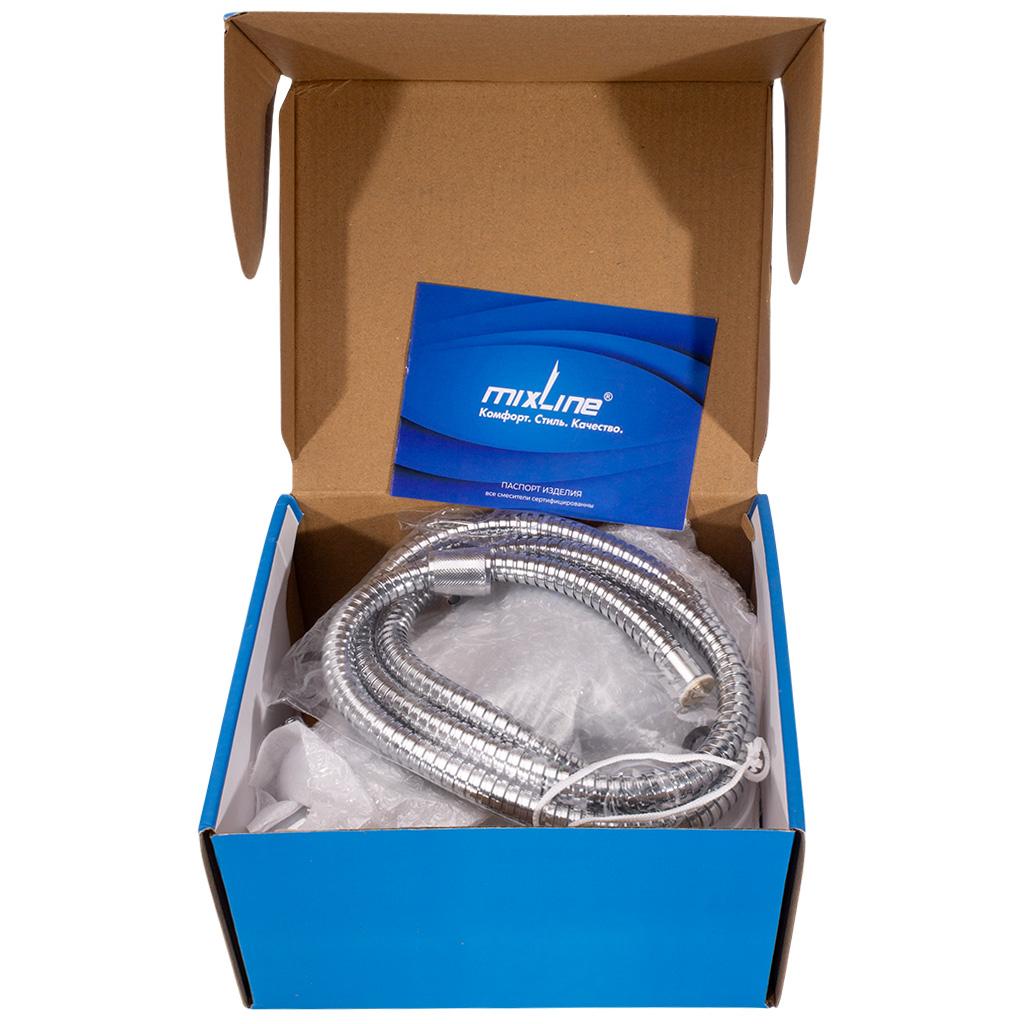 Смеситель для ванны Mixline ML40-01, хром