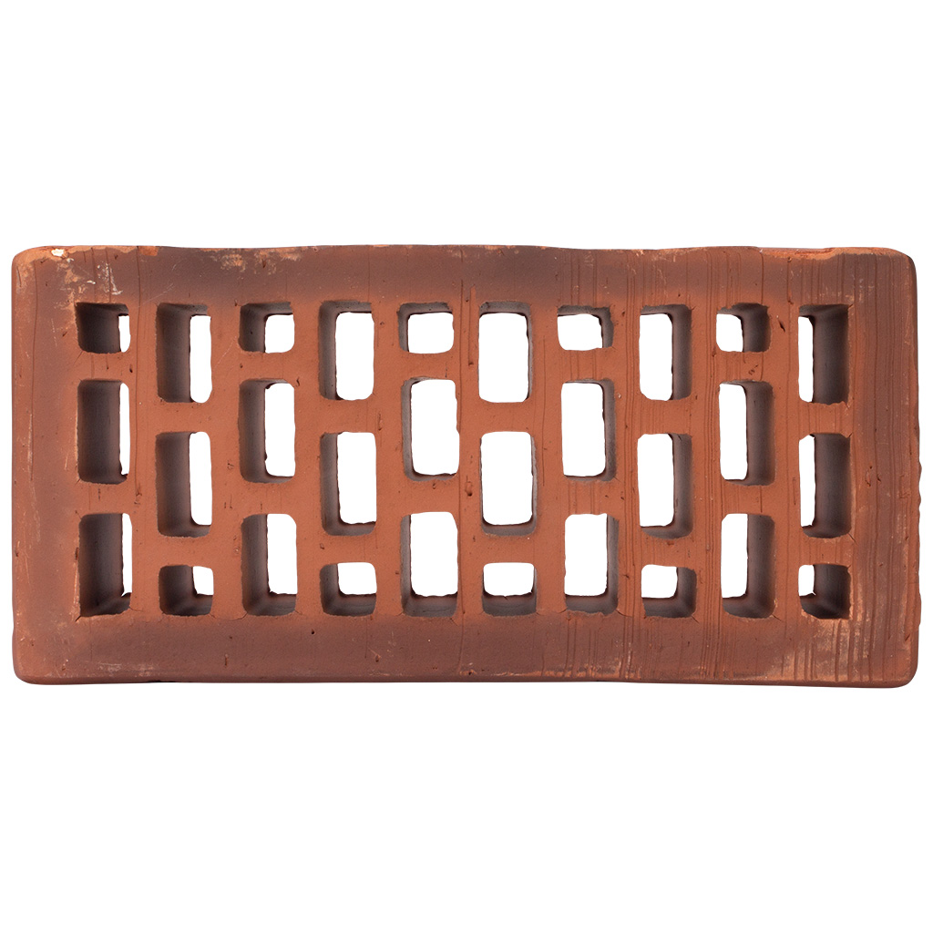 Кирпич лицевой керамический Воротынский, Кортен, рустированный, 1,0НФ, М150, (480шт, упаковка)