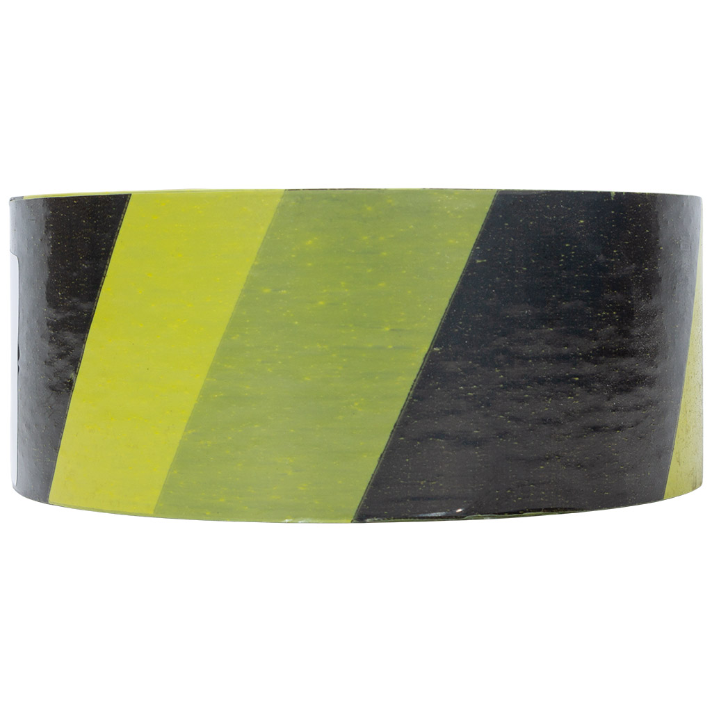 Лента сигнальная TDStels, для ограждения, желто-черная, 50ммх200м