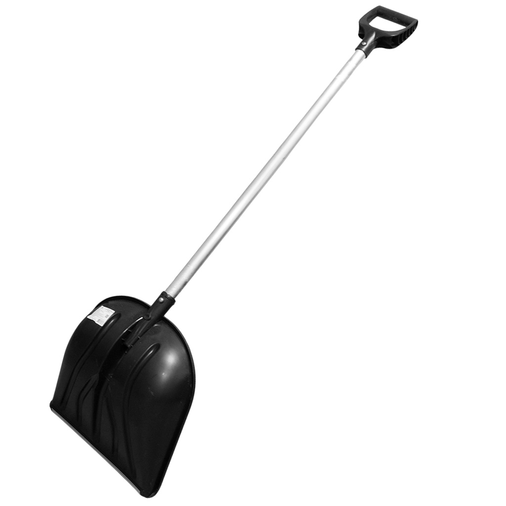 Лопата для уборки снега Купец, пластмассовая, алюминиевый черенок, 410мм х 460мм