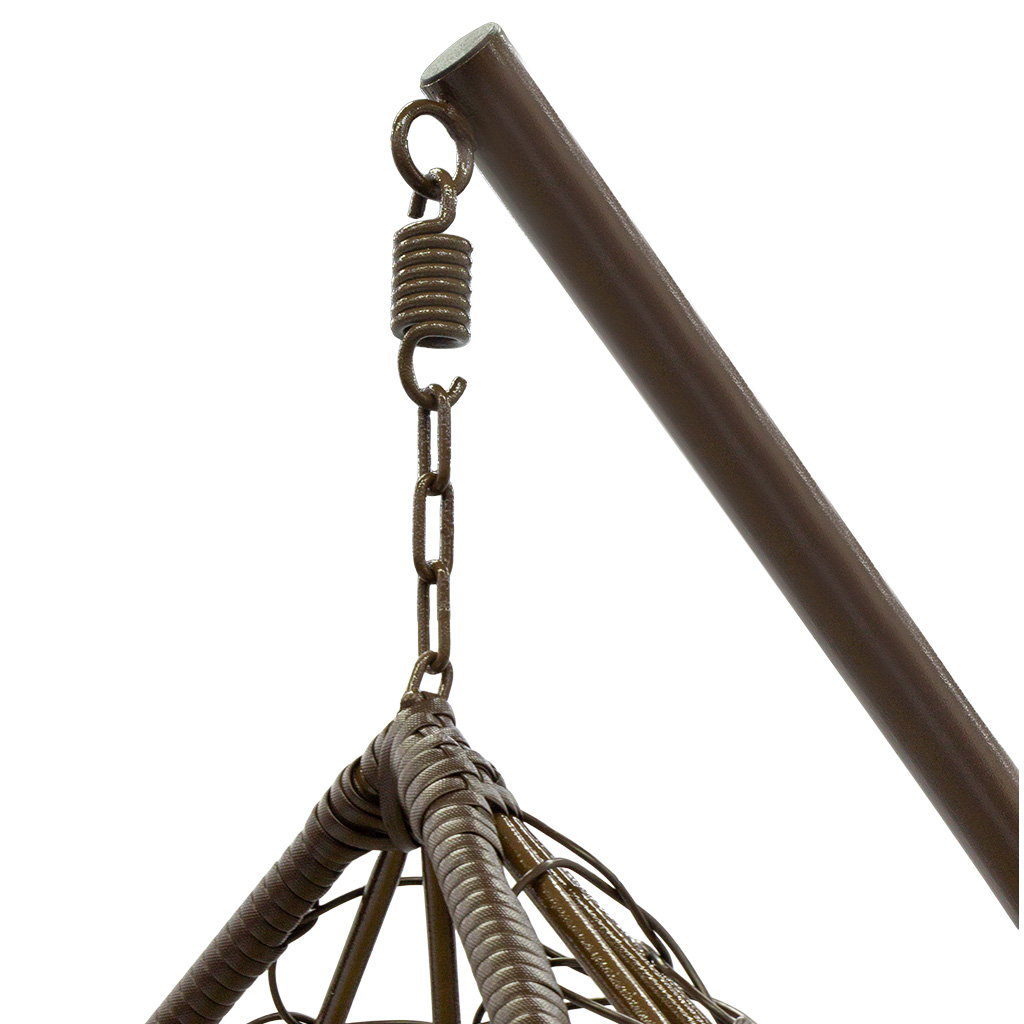 Кресло подвесное "Сфера Лайт" BG6767, коричневый