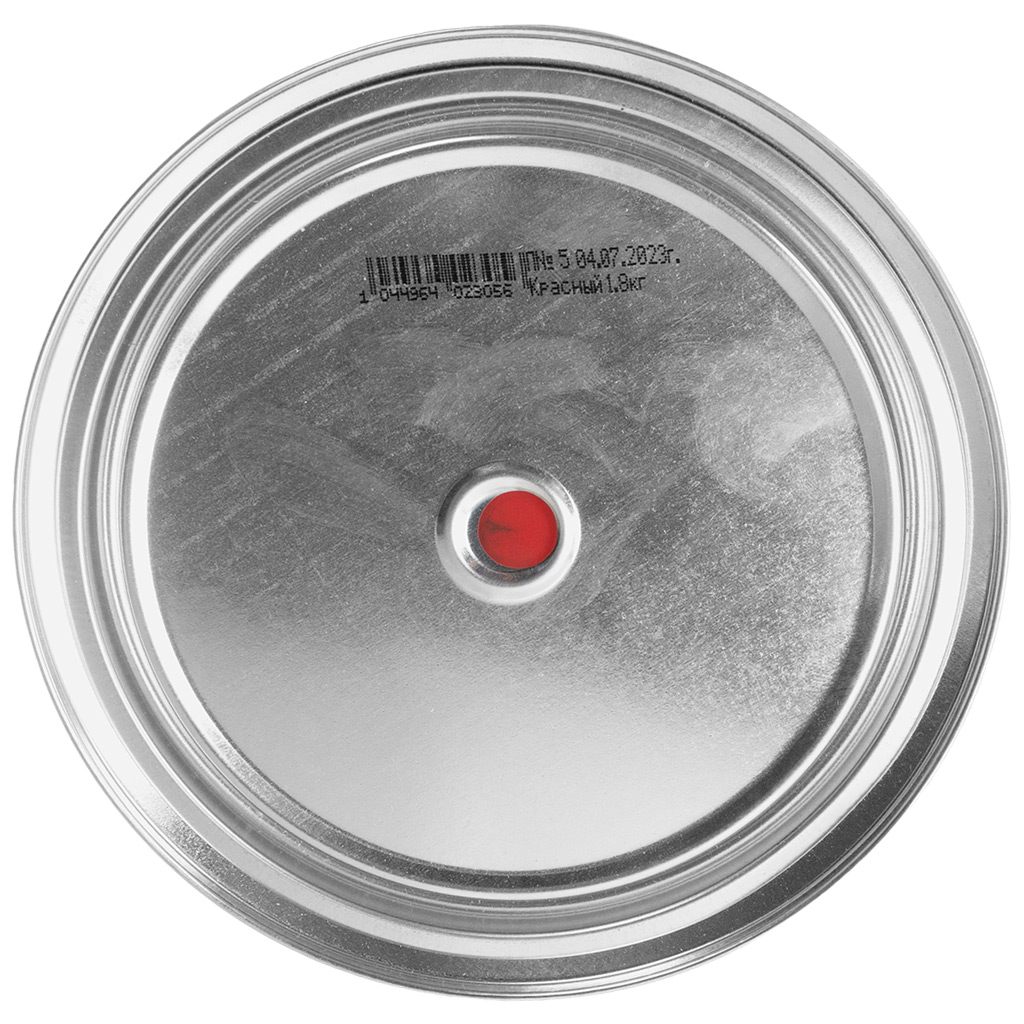 Грунт-эмаль по ржавчине 3в1, Bergauf Enamel красная, 1,8кг